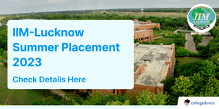 IIM-Lucknow Summer Placement 2023: 576 Offers Recieved, Highest Stipend Reaching Rs 4 lakh; Check Details Here
